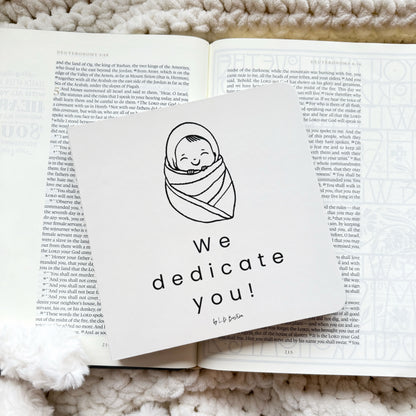 We Dedicate You!